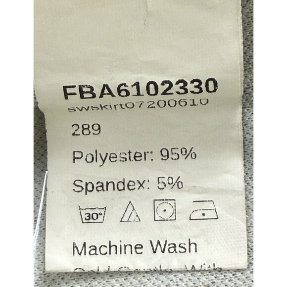 Womens Black White Plaid Pencil Skirt Preppy Academia Checkered Office Career XL - Picture 6 of 8